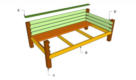 Diy Daybed Frame, Build A Daybed, Daybed Plans, Farmhouse Daybeds, Daybed Outdoor, Built In Daybed, Daybed Ideas, Garden Planning Ideas, Diy Storage Bed