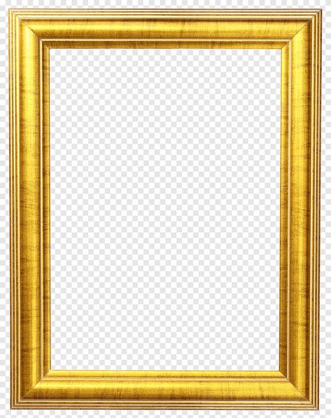 Golden Frame Png, Photo Frame Images, Mirror Illustration, Yellow Frame, Silhouette Frames, Glitter Frame, Heart Shaped Frame, Easy Frame, Photo Frame Design