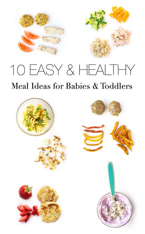 10 Easy & Healthy Baby-Led Weaning Meal Ideas | Haute & Healthy Living Finger Foods For Toddlers, Balanced Meal Ideas, 10 Month Old Baby Food, Foods For Toddlers, 11 Month Old Baby, Toddler Finger Foods, Baby Lunch, Weaning Foods, Baby Dinner