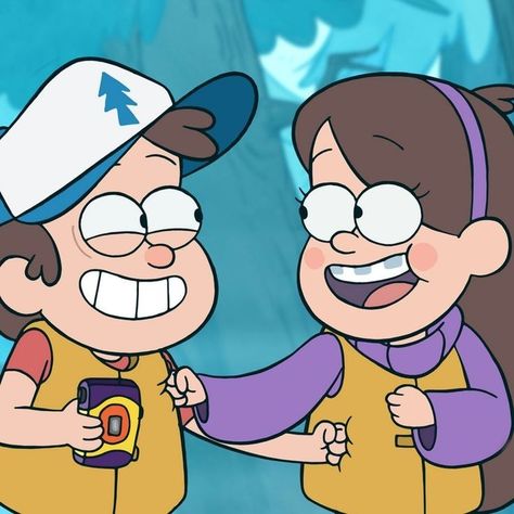 Mabel and Dipper forever! Mable And Dipper, Dipper Gravity Falls, Dipper X Mabel, Mable Pines, Gravity Falls Journal, Gravity Falls Dipper, Dipper And Mabel, Mabel Pines, Dipper Pines