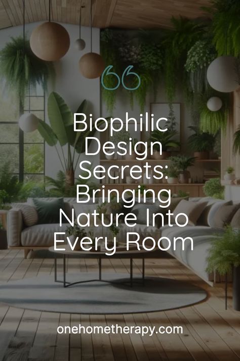 Discover the powerful and life-changing impact of incorporating nature into every aspect of your home with our top-secret guide on Biophilic Design Secrets. 🌿✨ Unlock the secrets to a happier, healthier, and more serene home by embracing the beauty of nature. Ready to revolutionize your living space? Click to Learn More! Nature Indoors Design, Biophilic Design Interiors Living Rooms, Biophilia Interior Design, Biophilic Design Interiors, Biophilic Home, Biofilic Design, Serene Home, Girl Room Inspiration, Expensive Decor