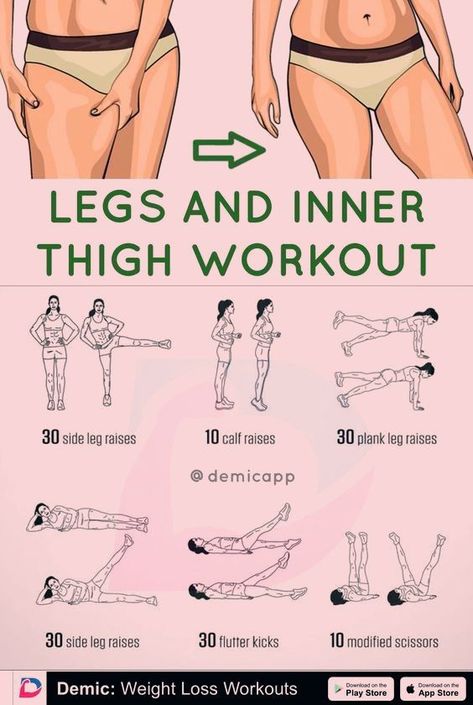 Inner Thigh Workouts, Thigh Workouts, Workout Gym Routine, Motivasi Diet, Thigh Workout, Inner Thigh Workout, Workout Routines For Beginners, Summer Body Workouts, Fitness Routines