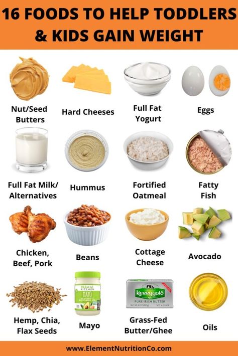 Best foods for weight gain in toddlers and kids Toddler Weight Gain Meals, Kids Weight Gain Recipes, Toddler Nutrition Guide, High Fat Toddler Food, Weight Gain Food For Kids, High Fat Foods For Toddlers, Weight Gain Meals For Kids, Healthy Fats For Toddlers, Toddler Weight Gain Food