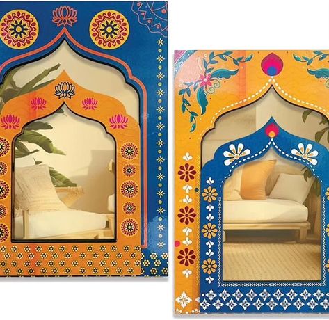 Check out our Wooden Jharokha Style Wall Decor Set of 2 and transform your space into a work of art..💫💫🎨 Dm us for more information 🤠 #woodendecor #newpost #wallart #walldecor #homedecor #ordernow #sale #jharokha #trending #fashionstyle #instafashion #instagood #fashion #latestcollection #limitedstock #buynow #followformore #likesforlike #followme #sanskritiartsindia Peacock Motifs, Small Room Design, Wall Decor Set, Small Room, Wooden Decor, Wooden Crafts, Cultural Heritage, Wall Color, Decor Items