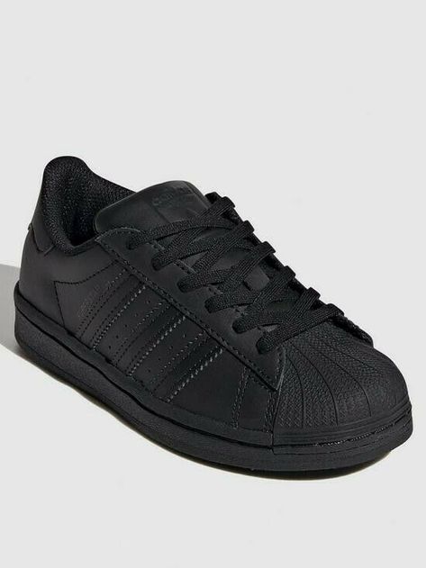 My eBay: Active Black School Shoes, Adidas Superstar Black, Red Tracksuit, Year 9, Adidas Originals Superstar, Sportswear Fashion, Adidas Campus, Black Trainers, Trainers Black