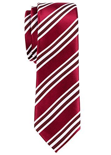 Striped Summer Tie, Striped Summer Ties, Classic Ties With Vertical Stripes, Striped Business Neckwear Ties, Regimental Stripe, Classic Striped Standard Tie, Red Shop, Suit And Tie, Neck Tie