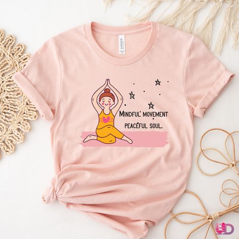 Zen Mode Activated: Meditation Shirt with Spiritual Quote von PassionFlairDesigns auf Etsy Zen Mode, Stay Present, Yoga Tshirt, Stylish Shirt, Yoga Studio, Spread Love, Stylish Shirts, Spiritual Quotes, Inner Peace