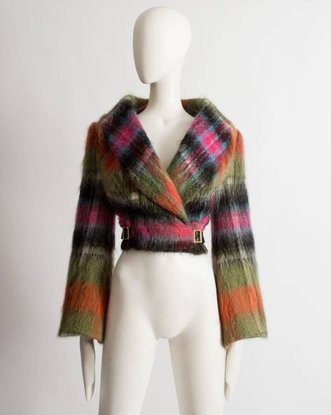 Bruce of Kinnaird Vivienne Westwood Jacket, Vivienne Westwood Tartan, Tartan Jacket, Hair Print, Looks Country, Mohair Wool, Looks Chic, Plaid Jacket, Looks Style