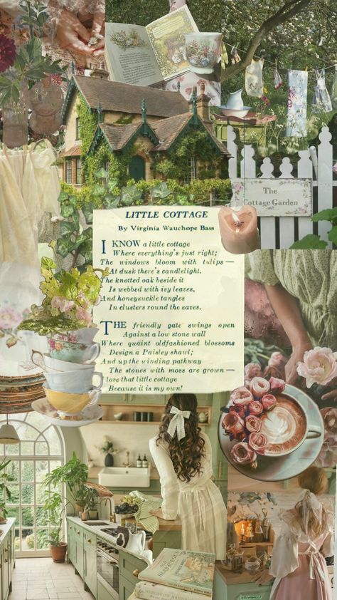 @BrielleKay1 My Dream🩷 Fairy Cottage Aesthetic, Cottagecore Collage, Cottagecore Ideas, Cottagecore Life, Cottagecore Summer, Cottage Aesthetic, A Simple Life, Fairy Cottage, Cottage Core Aesthetic