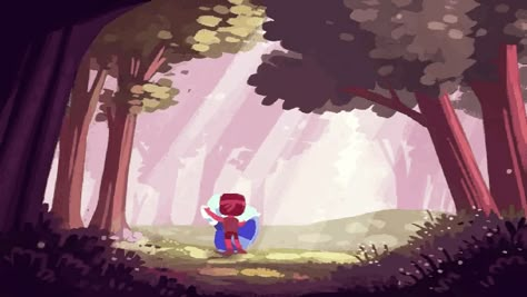 Steven Universe Gif, Steven Universe Background, Ruby X Sapphire, Steven Universe Wallpaper, Universe Images, Ruby And Sapphire, Arte 8 Bits, Steven Universe Gem, Space Rocks