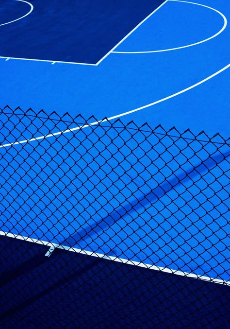 Everything Is Blue, Minimal Photography, Powerful Art, Feeling Blue, Love Blue, Photographic Art, Color Textures, Blue Aesthetic, Tennis Court