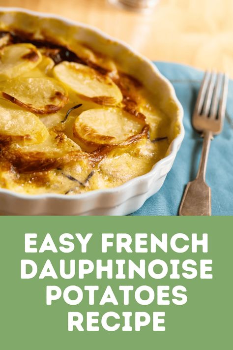 Heavenly Dauphinoise Potatoes: The Ultimate French Recipe Potato Dauphinoise, Dauphinoise Potatoes, Recipes Side Dishes, Potatoes Dauphinoise, Easy French Recipes, French Recipe, French Recipes, Potato Recipes Side Dishes, Garlic Mashed Potatoes