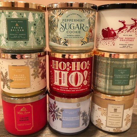 Bath & Body Works Has 10 Brand-New Christmas and Winter Candle Scents This Year Christmas Cider, Essential Candles, Lavender Leaves, Candle Obsession, Bath & Body Works, Christmas Scented Candles, Bath N Body Works, Candles In Fireplace, Candle Scents