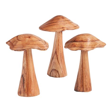 Smores Party, Camping Theme Party, Festive Holiday Decor, Mushroom Decor, Shopping World, Whittling, Festive Holiday, Christmas Aesthetic, World Market