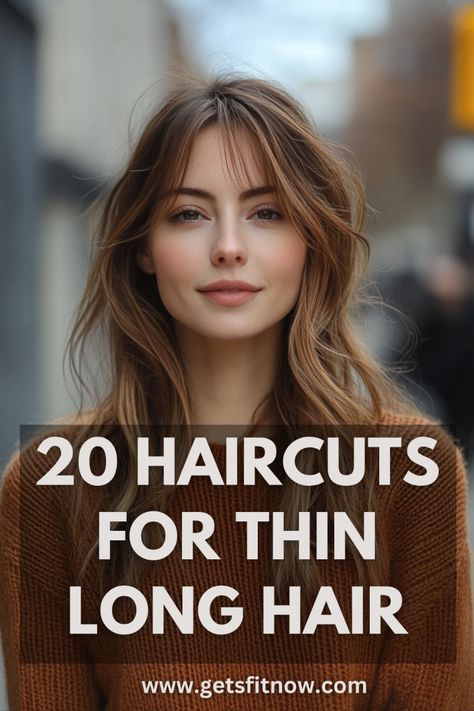 Long Hair For Fine Hair, Long Hair With Layers Fine Hair, Haircut For Thinning Hair Women Long Hairstyles, Haircut For Fine Long Hair, Layered Styles For Fine Hair, Fine Long Hair Haircuts, Straight Fine Haircuts, Long Haircut For Thinner Hair, Midlength Haircuts For Thinner Hair