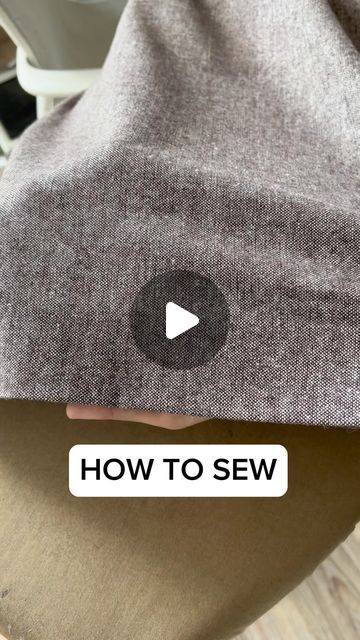 * perfect invisible hem *Julija Gobere | Sewing on Instagram: "One of my all time favourite techniques - 🙌 This is one very few techniques I prefer stitching by hand instead of on sewing machine, because it creates a *truly* invisible seam!🤫🤗  For this technique, note a few things: * press hem before stitching; * fold fabric like shown in the video - it makes a big difference! * make sure to take only one thread from main fabric; * stitches have to be quite loose and close to each other; * finish hem by giving it a good steam (keep iron above the hem, don’t press it down much).  Try this technique - I’m sure you’ll love the result!💯👌  This and many more techniques are explained in detail in my latest sewing course for FLORENCE pants. If you would like to try making your own pants and Invisible Stitch Sewing Machine, Invisible Hem Stitch By Hand, Hem Stitch By Hand, Invisible Hem, How To Fold Pants, Stitching By Hand, Invisible Stitch, Sewing Pants, Sewing Courses