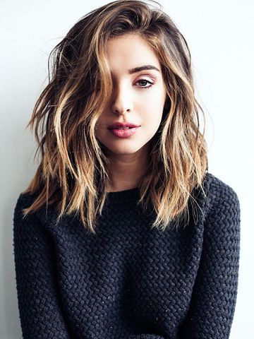 Brown Shoulder Length Hair, Long Bobs, Lob Hairstyle, Trendy Haircuts, Penteado Cabelo Curto, Brown Blonde Hair, Everyday Hairstyles, Medium Hair Cuts, Long Bob