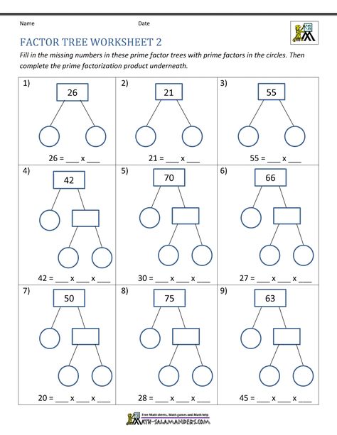 Factor Worksheet For Class 4, Prime Factorization Worksheet For Grade 4, Prime Factorization Worksheet Grade 5, Factors Worksheet Grade 5, Factors Worksheet For Grade 4, Factor Tree Worksheet, Factors And Multiples Worksheet, Lcm Worksheet, Prime Numbers Worksheet