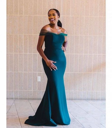 Bridesmaid Dresses Off Shoulder, African Bridesmaid Dresses, Wedding Maids, Teal Bridesmaid Dresses, Womens Bridesmaid Dresses, Mermaid Bridesmaid, Bridesmaid Dressing Gowns, Maid Of Honour Dresses, Mermaid Bridesmaid Dresses