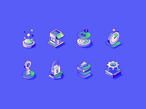 Money Icons, Icon Design Inspiration, Flat Design Icons, Vector Character Design, Brand Icon, Isometric Illustration, Crypto Trading, Web Design Tips, Web Icons