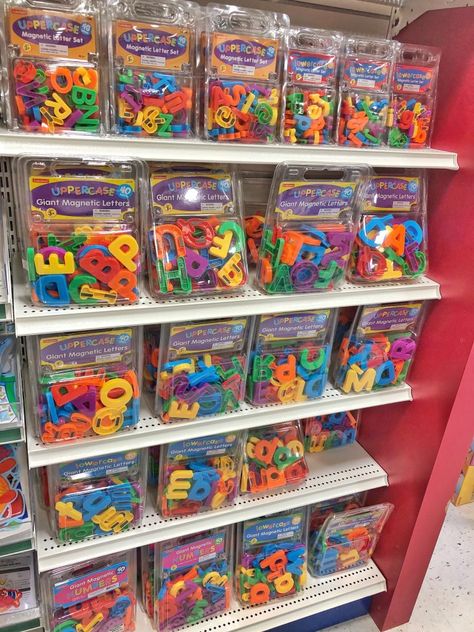 Back to School Necessities from Lakeshore Learning Back To School Necessities, School Necessities, Day Care Ideas, Lakeshore Learning, Magnetic Letters, Special Education Classroom, School Project, Day Care, Letter Set