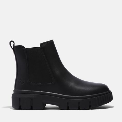 Timberland Sneakers, Timberland Women, Boot For Women, Women In Black, Black Timberlands, Chelsea Boots Women, Timberlands, Shoes Boots Ankle, Timberlands Women