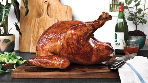 Dry-Rubbed Roast Turkey Recipe | Bon Appetit Dry Brine Turkey, Turkey Brine Recipes, Roast Turkey Recipes, Best Thanksgiving Recipes, Recipes Thanksgiving, Best Turkey, Roast Turkey, Turkey Recipes Thanksgiving, Turkey Recipe