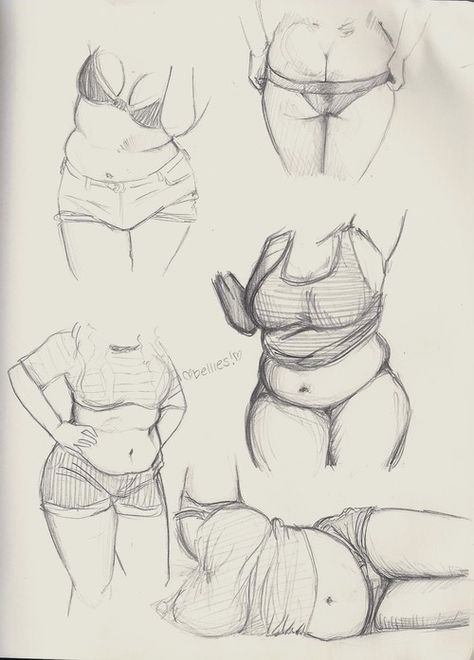 Beautiful Bodies Trin For Trin Tegning, Some Drawings, Body Positivity Art, Anatomy Drawing, Ink Drawings, Arte Sketchbook, Arte Inspo, Body Drawing, Drawing Tutorials