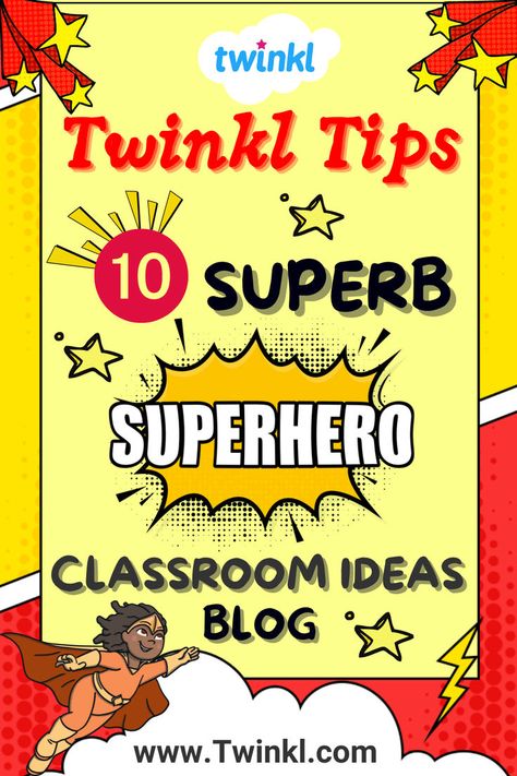 Twinkl Tips: 10 Superb Superhero Classroom Ideas Blog Superhero Day At School, Superhero Classroom Ideas, Superhero Day, New Year Traditions, Movie Day, Superhero Classroom, Superhero Movie, New Years Traditions, Themed Activities