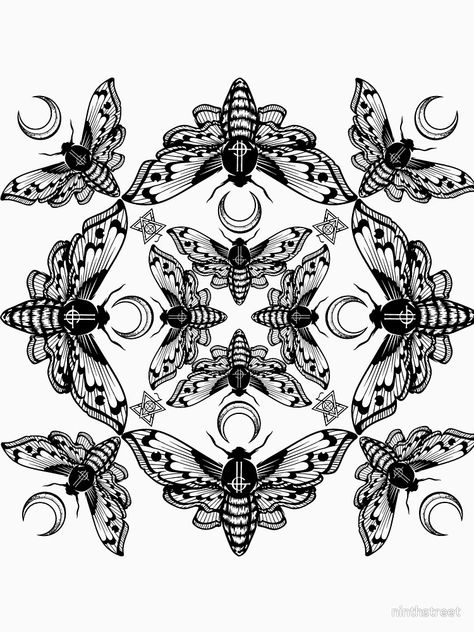 Cirice Ghost Tattoo, Ghost Cirice, Cirice Ghost, Kaleidoscope Tattoo, New Tattoo Styles, Ghost Tattoo, Moth Tattoo, Dark Tattoo, Ap Art