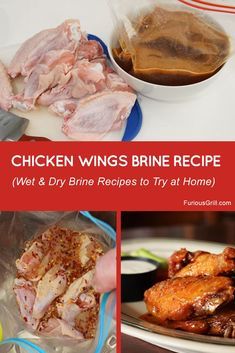 How To Brine Chicken Wings, Brine Turkey Wings, Turkey Wing Brine, Brine For Turkey Wings, Fried Chicken Brine Recipe, Brining Chicken Wings, Marinating Chicken Wings, Chicken Wing Brine Recipes, Chicken Thigh Brine Recipe