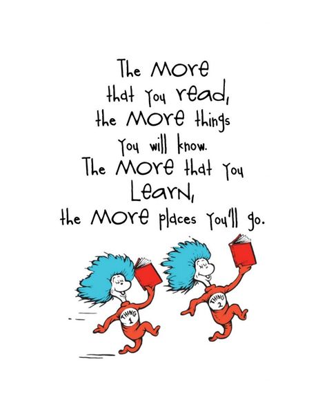 Positive Quotes For Life Happiness, Seuss Classroom, Dr. Seuss, Dr Seuss Quotes, The Cat In The Hat, Seuss Quotes, Quotes Thoughts, Dr Suess, Education Motivation