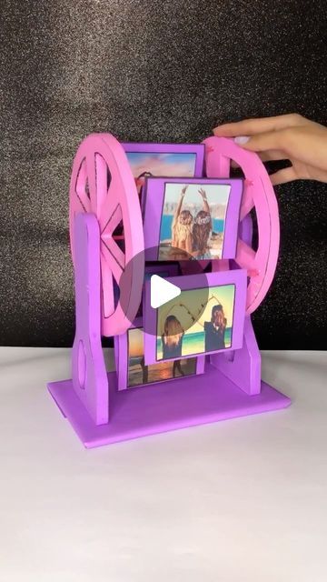 Diy Ferris Wheel, Diy Bff, Room Box Miniatures, Highschool Aesthetic, Art Garden, Room Box, Garden Art Diy, Cute Diys, Homecoming Proposal