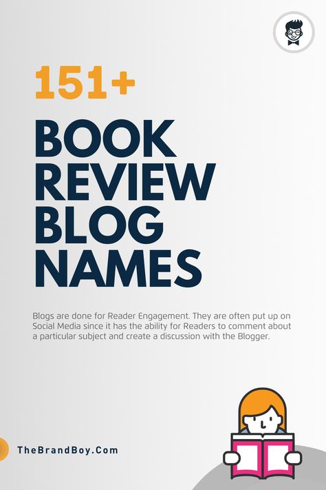 65  Best, Catchy Book Review blog names | Thebrandboy Names For Book Titles, Book Account Names Ideas, Book Series Name Ideas, Bookstagram Names, Title Names For Books, Book Name Generator, Bookstagram Name Ideas, Book Names Ideas Title, Aesthetic Names For Instagram