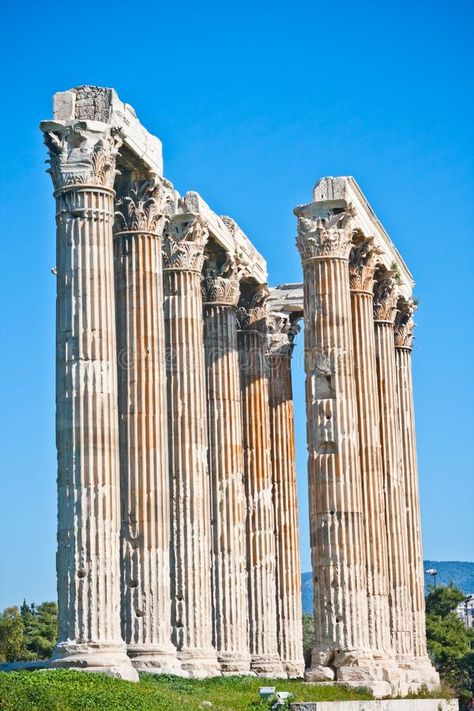 Temple of Zeus Zeus Temple, Temple Of Zeus, Athens Greece, Athens, Greece, Temple, Photo Image, Spirituality, Stock Photos