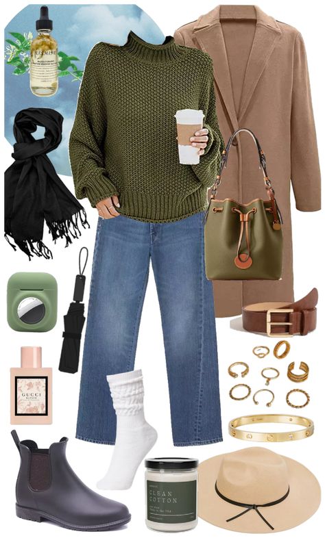 Fashion Rainy Day Outfit, Fall Rainy Day, Fall Rainy Day Outfits, Fall Outfit Inspiration, Functional Fashion, Outfit Inspiration Fall, Day Outfit, Rainy Day Outfit, Aesthetic Movies