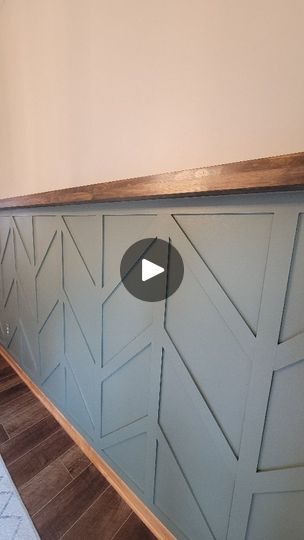 Wainscoting With Picture Ledge, Boho Hallway Ideas, Half Wall Paneling Ideas Living Room, Wall Ledge Decor Ideas, Wayne Scotting Walls, Paneling Walls Makeover, Picture Ledge Ideas, Kitchen Accent Wall Ideas, Chevron Accent Wall