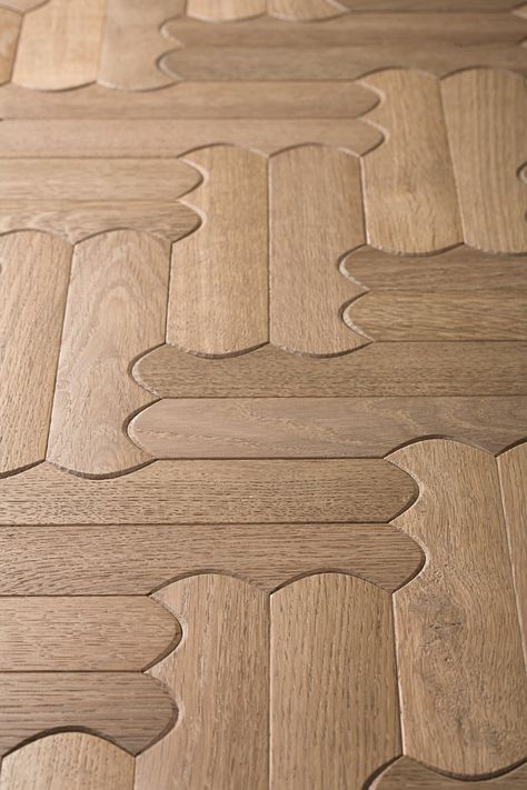 Oak parquet BISCUIT PIENZA By Listone Giordano design Patricia Urquiola Into The Wood, Patricia Urquiola, Wood Detail, Interior Floor, Into The Woods, Decor Minimalist, Floor Patterns, Wood Flooring, Floor Design