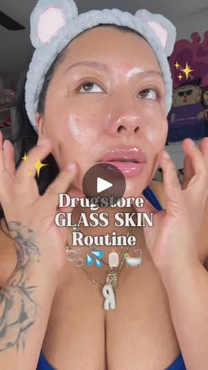 Skincare For Glass Skin, Oil To Milk Cleanser, Good Skin Products, Glass Skin Routine, Balm Cleanser, Milky Toner, Roc Skincare, Nighttime Skincare Routine, Night Routines