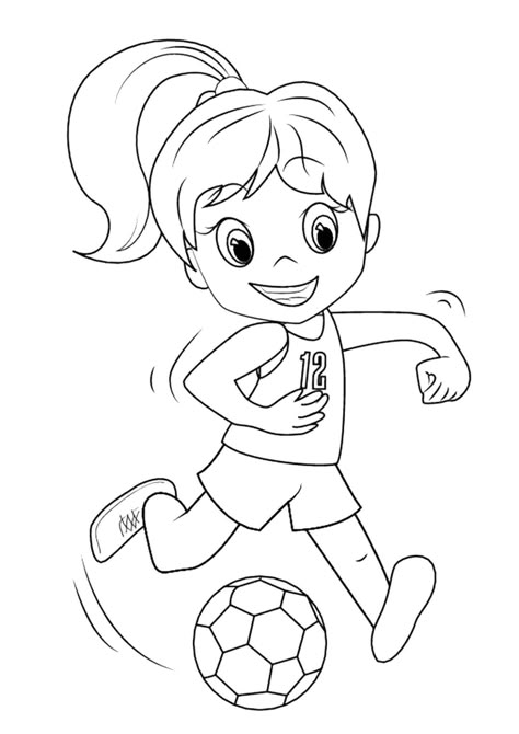 Soccer Coloring Pages, Football Coloring Pages, Printable Sports, Sports Coloring Pages, Sports Drawings, Coloring Pages For Boys, Printable Coloring Book, Color Magic, Easy Coloring Pages