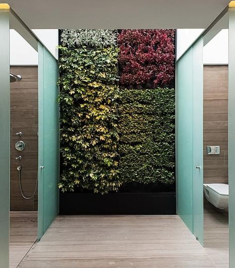 Plants are fabulous, attractive and cheap ideas for decorating rooms Hide Wall Imperfections, Hanging Doors, Green Wall Garden, Storage Furniture Design, Green Wall Design, Oversized Wall Mirrors, Accent Wall Designs, Wall Panel Design, Wooden Wall Panels