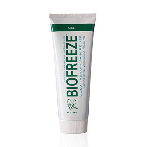 Amazon.com: Biofreeze Pain Relief Gel, 4 oz. Tube (Packaging May Vary): Industrial & Scientific Pain Relief Gel, Back Pain Remedies, Lower Back Pain Relief, Nerve Pain Relief, Neck Pain Relief, Joints Pain Relief, Nerve Pain, Cold Therapy, Back Pain Relief