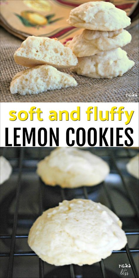 This Lemon Cookie Recipe makes cookies that are soft and fluffy with just the perfect hint of fresh lemon. #ad #SplendaSweeties #SweetSwaps @SPLENDA Splenda Cookies, Splenda Desserts, Lemon Cookie Recipe, Splenda Recipes, Healthier Baking, Lemon Cookie, Lemon Cookies Recipes, Healthy Candy, Sugar Free Baking