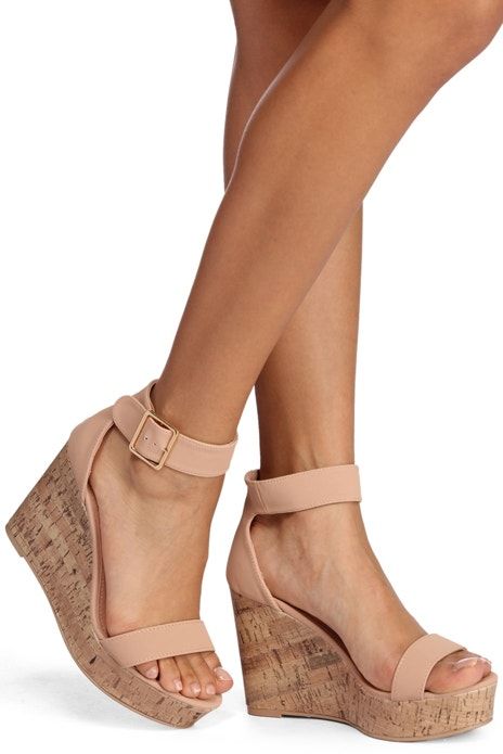 Barbie Shop, Shoe Shopping, Africa Dress, Cork Wedges, Wedges Shoes, Platform Wedge Heels, High Wedges, Cork Wedges Sandals, Latest Shoe Trends