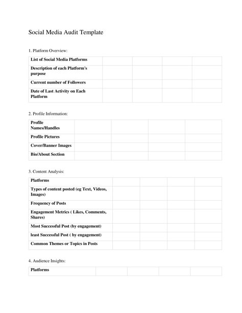 Are you looking to keep track of your social media presence? With our Social Media Audit Template, it's easier than ever! Make sure your content is up to date, track your analytics, and easily monitor your progress. Get the best results from your social media campaigns with our easy-to-use template. #SocialMediaAudit #Template #Analysis #DataMining #Marketing #SocialMediaMarketing Social Media Audit Template Free, Social Media Audit Template, Ugc Tips, Graphic Moodboard, Social Media Audit, Social Media Analysis, Social Media Strategy Template, Social Media List, Social Media Report