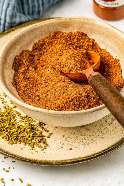 This homemade sazon seasoning blend is a quick and easy, authentic spice mix that will add Puerto Rican flair to all your favorite dishes. Homemade Sazon, Sazon Seasoning, Growing Cilantro, Puerto Rican Dishes, Homemade Spice Mix, Seafood Paella, Fresh Spices, Homemade Seasonings, Spice Mix