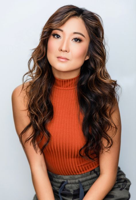 Ashley Park, Headshot Poses, Actor Headshots, Feminine Outfit, Mean Girls, Woman Face, Cute Hairstyles, Long Hair, A Woman