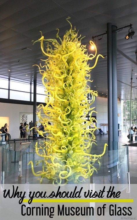 Why you should visit the Corning Museum of Glass in the Finger Lakes New York Corning Glass, Corning Museum Of Glass, The Finger Lakes, Glass Museum, Family Vacation Destinations, Finger Lakes, Family Travel Destinations, United States Travel, New York Travel