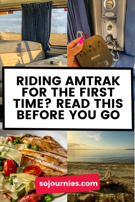 15 Helpful Tips for First Time Amtrak Riders Traveling By Train, Amtrak Train Travel Tips, Amtrak Aesthetic, Amtrak Train Aesthetic, Best Vacations With Kids, Amtrak Train Travel Aesthetic, Amtrak Adirondack, Amtrak Train Travel, Train Travel Usa