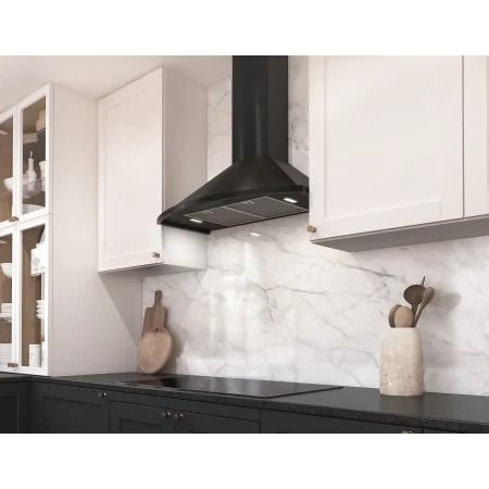 Zephyr ZSA-M90FW Savona 290 - 600 CFM 36 Inch Wide Wall | Build.com Modern Range Hood, Stainless Range Hood, Kitchen Vent, Stainless Steel Panels, Steel Canopy, Wall Mount Range Hood, Lights Black, Kitchen Hoods, Range Hoods